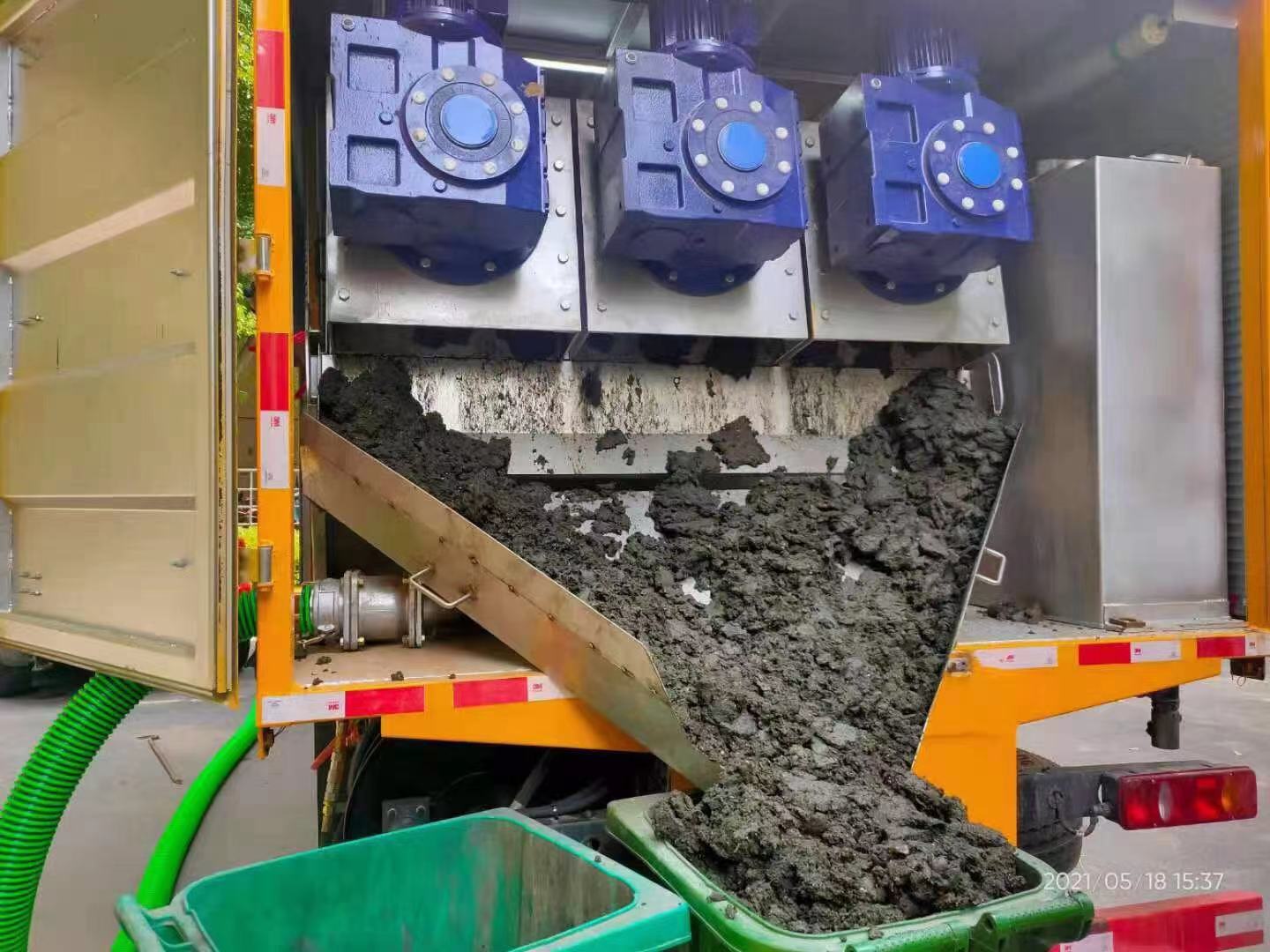 安次化粪池清掏城市维护站-泥浆净化干湿分离处理